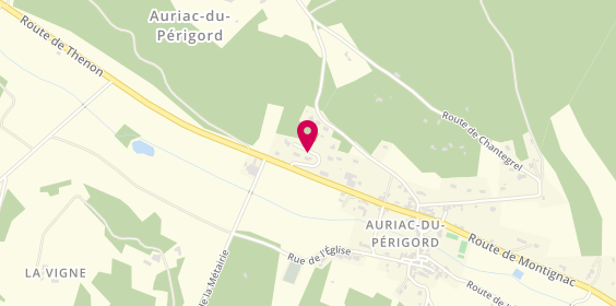 Plan de BELINGARD Daniel, Les Clauds le Bourg, 24290 Auriac-du-Périgord