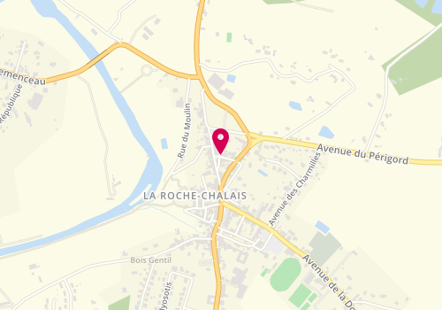 Plan de MOUCHELET Nicolas, 3 Rue de la Glacière, 24490 La Roche-Chalais