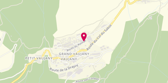 Plan de CHANOUX Denys, La Sagne 42 Route Rochas, 38114 Vaujany
