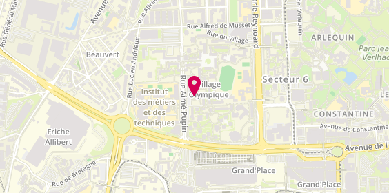 Plan de Medalin Laurent, 24 Rue Christophe Turc, 38100 Grenoble