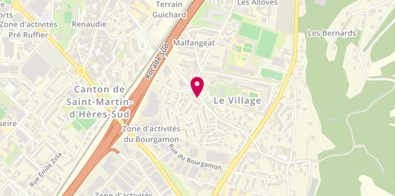 Plan de PERSICOT Jean Pierre, 16 Avenue Romain Rolland, 38400 Saint-Martin-d'Hères