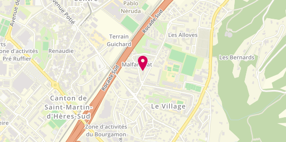 Plan de Georges Vilela, 35 Rue Malfangeat, 38400 Saint-Martin-d'Hères