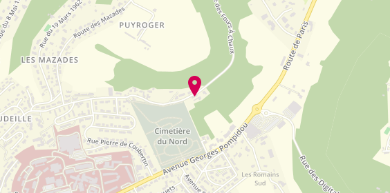 Plan de Entreprise Pontou, Rue des Fours à Chaux, 24750 Champcevinel