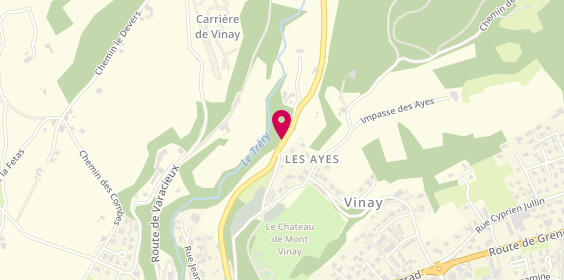 Plan de Rambert Carrelage, 656 Rue de l'Osier, 38470 Vinay