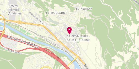 Plan de Nuance et Déco, 3 Rue Saint Marcellin, 73140 Saint-Michel-de-Maurienne