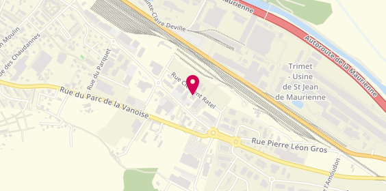 Plan de Entreprise Rocchietti, 186 Rue Clément Ratel, 73300 Saint-Jean-de-Maurienne