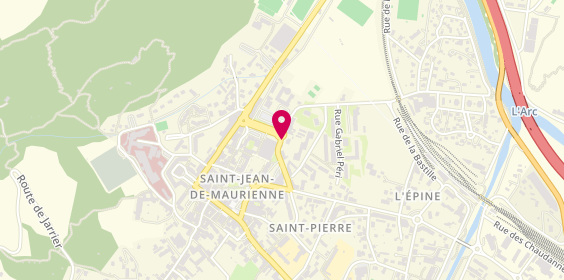 Plan de BELABACI Farès, 36 Rue Louis Sibue, 73300 Saint-Jean-de-Maurienne