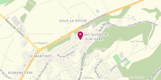 Plan de Al'déco, 453 Route de Montaud, 38210 Saint-Quentin-sur-Isère