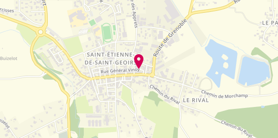 Plan de Color Factory, 27 Rue General Vinoy, 38590 Saint-Étienne-de-Saint-Geoirs