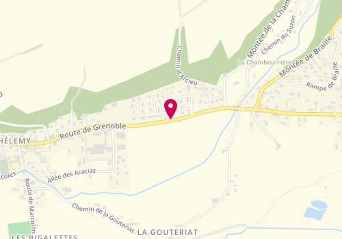 Plan de YAVUZ Mehmet, Lotissement Les Pleiades Numero 9
787 Route de Grenoble, 38270 Saint-Barthélemy