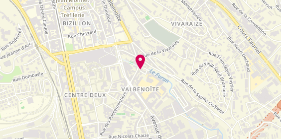 Plan de HACHORE Yaya, 86 Valbenoîte, 42100 Saint-Étienne