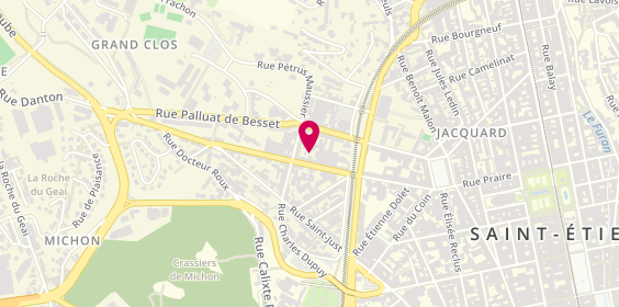Plan de Multipro Services / Lumy Flash, 8 Rue Saint Joseph, 42000 Saint-Étienne