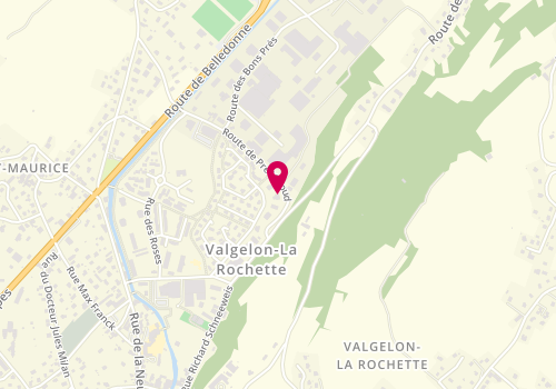 Plan de Seb Peinture, 155 Route de Pré Viboud, 73110 Valgelon-La Rochette