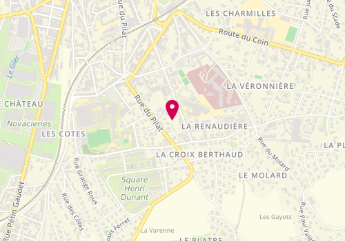 Plan de SABY Pascal, 18 Boulevard Ennemond Richard, 42400 Saint-Chamond
