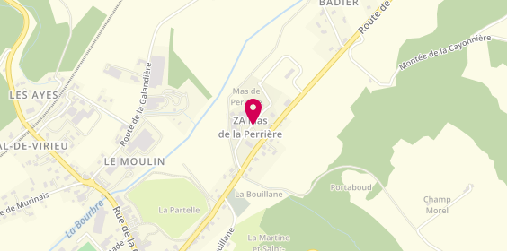Plan de BREDA Denis, 190 Chemin Perrière, 38730 Virieu Sur Bourbre