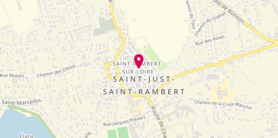 Plan de A.Y Aménagement d'Intérieur, 10 Rue Colombet Solle, 42170 Saint-Just-Saint-Rambert
