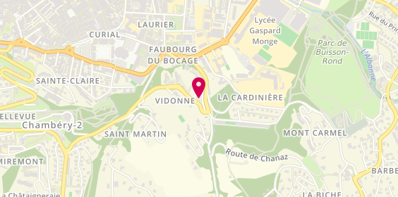 Plan de Xavier Albriet, 1 Rue d'Alexandry, 73000 Chambéry