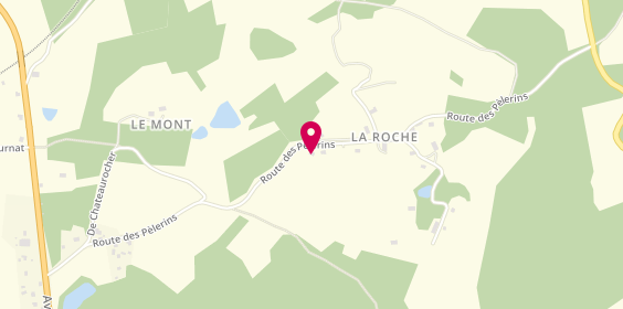 Plan de LAGARDE Dominique, La Roche, 24450 La Coquille