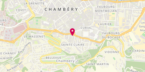 Plan de Sans Colorant, 21 place Monge, 73000 Chambéry