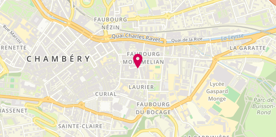 Plan de BRISSONNAUD Laurent, 8 Rue Chardonnet, 73000 Chambéry