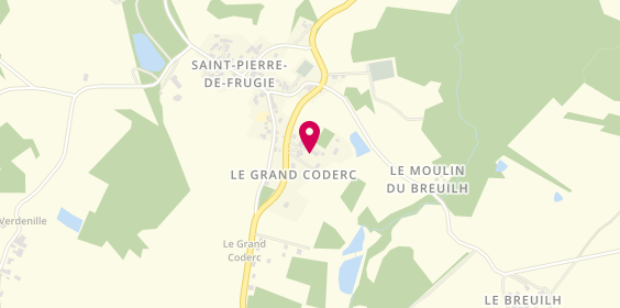 Plan de Jean Louis et Fils, 4761 Route des Etangs, 24450 Saint-Pierre-de-Frugie