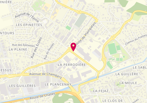 Plan de MANTELLET Jean Pierre, Chez Sapem Groupe Mg
652 Route de Plaimpalais, 73230 Saint-Alban-Leysse