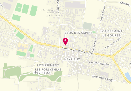 Plan de C'Et M Matos, 27 avenue Général Leclerc, 38540 Heyrieux