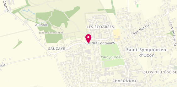 Plan de FERRANDO Patrice, 3 Rue des Fontaines, 69970 Chaponnay
