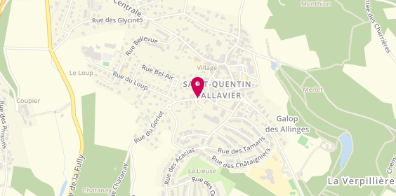 Plan de Entreprise Gaget Robert, 28 Montée Lieuse, 38070 Saint-Quentin-Fallavier