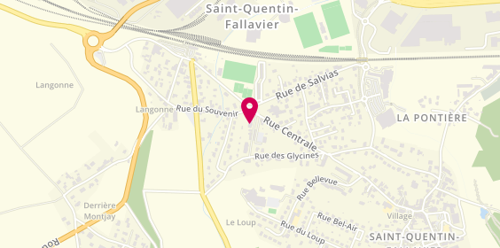 Plan de Immo Concept, 71 Rue Centrale, 38070 Saint-Quentin-Fallavier