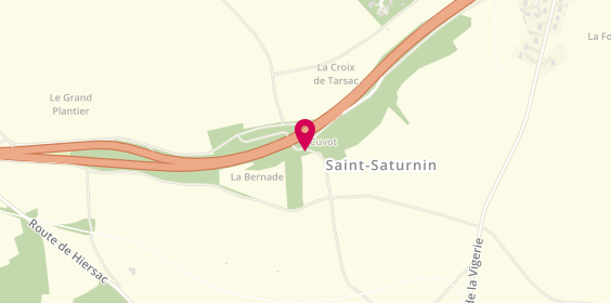 Plan de BRAUD Eric, 15 Chemin de la Croix du Chat, 16290 Saint-Saturnin