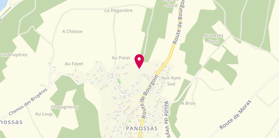 Plan de Db2e, 131 chemin De la Deganière, 38460 Panossas