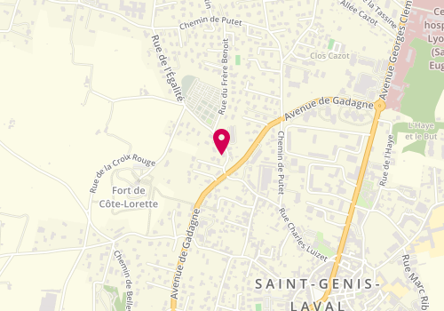 Plan de Escoffier Gilles, 19 Rue de l'Égalité, 69230 Saint-Genis-Laval