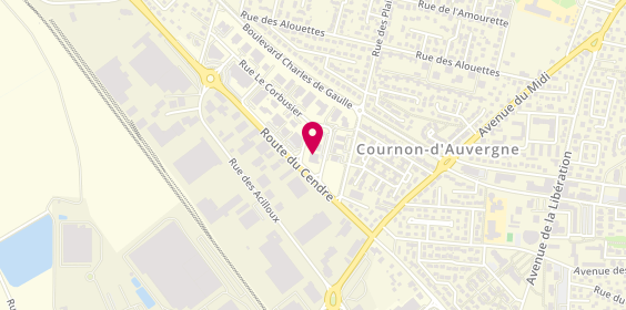 Plan de Entreprise Pironin, 1 Rue Hector Guimard, 63800 Cournon-d'Auvergne
