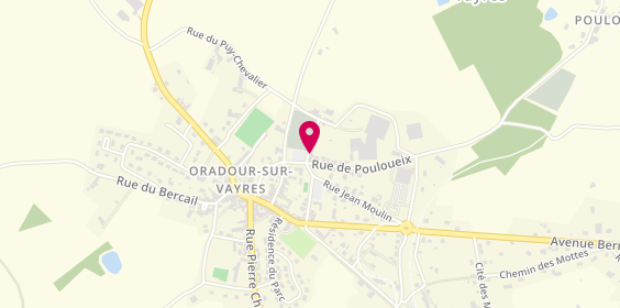 Plan de DIDIER Franck, 8 Rue Jean Fredon, 87150 Oradour-sur-Vayres