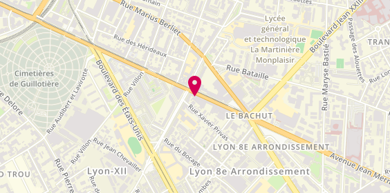 Plan de ANC Couverture, 320 avenue Berthelot, 69008 Lyon