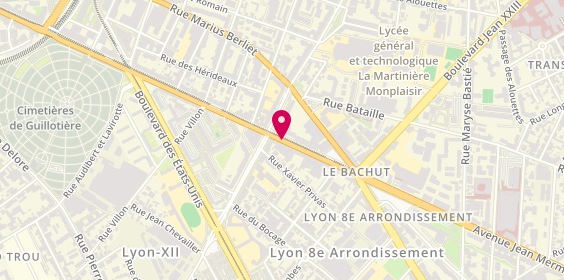 Plan de Les filles peintres d’intérieur, 320 avenue Berthelot, 69008 Lyon