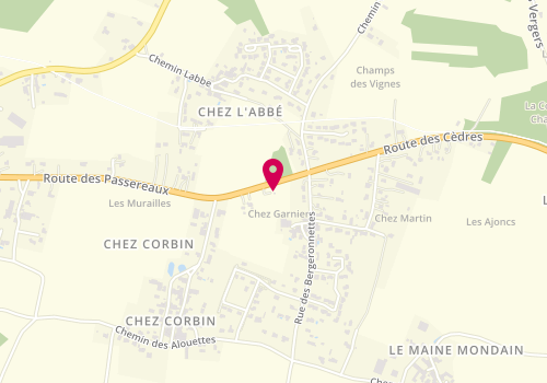 Plan de Meuche Vincent, 11 Route des Passereaux, 17610 Chaniers