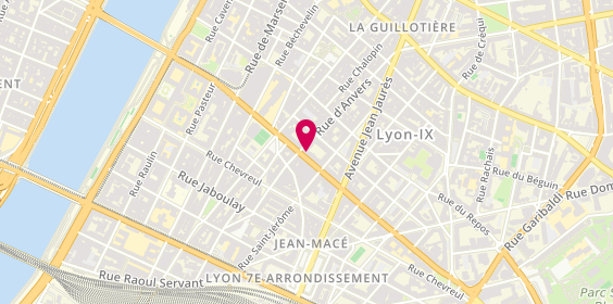 Plan de Renospace, 43 Rue de l'Université, 69007 Lyon