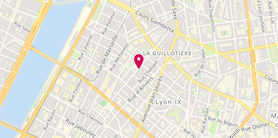 Plan de Ets ESTRAT-BONCHE, 43 Rue Sébastien Gryphe, 69007 Lyon