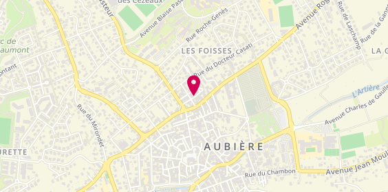 Plan de RIXAIN Gilles, 9 Rue Saint Vincent, 63170 Aubière
