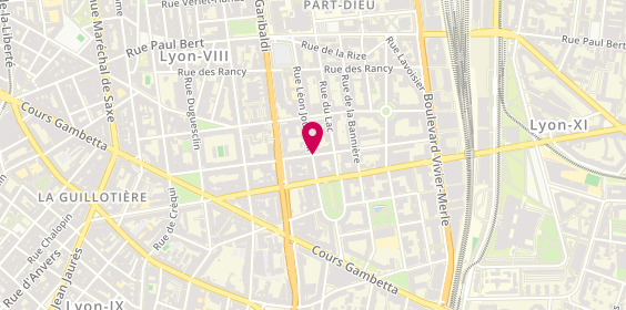 Plan de AYADI Moussa, Rue de l'Abondance, 69003 Lyon
