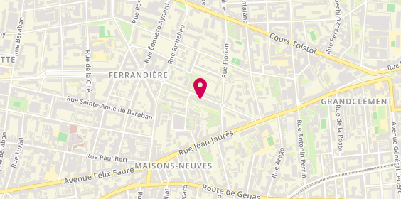 Plan de Fb, 38 Avenue Antoine de Saint Exupéry, 69100 Villeurbanne