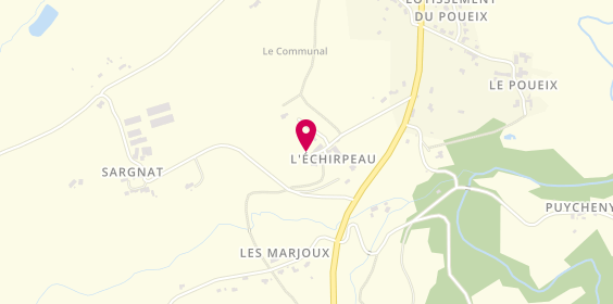 Plan de Egp Entreprise Generale de Platreri, L'Echirpaud l'Echirpaud, 87700 Saint-Martin-le-Vieux