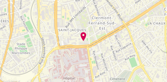 Plan de ASAR Ayten, 11 Boulevard Winston Churchill, 63000 Clermont-Ferrand