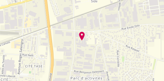 Plan de Inobat AB Diffusion, 8 Rue Emile Zola, 69150 Décines-Charpieu
