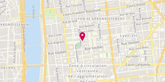 Plan de Entreprise Philippe Lemoine, 131 Rue de Crequi, 69006 Lyon