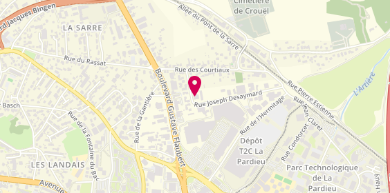 Plan de Chartron Finition Bâtiment, 9 Rue Joseph Desaymard, 63000 Clermont-Ferrand