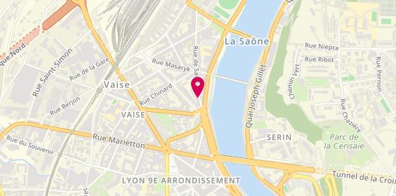 Plan de Atoutheure, 7 Rue Saint Cyr, 69009 Lyon