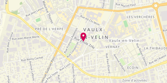 Plan de Solution Batiment, 26 Rue Emile Zola, 69120 Vaulx-en-Velin